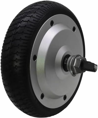 Naafmotor Wiel - Robotica Motor - Automatisering Projecten - Hoog Koppel - 65 Inch - Zwart
