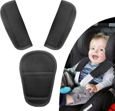 Gordelbeschermers voor kinderen en volwassenen - Set van 3 Kussens voor Veiligheidsgordel