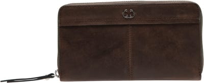 GERRY WEBER Leren Portemonnee Segovia Purse LH12Z Dark Brown Bruine