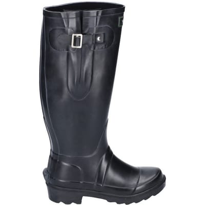 Cotswold Unisex Groen Rubber Windsor Wellingtons (Zwart)
