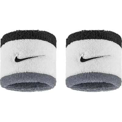 Nike Accessories Swoosh Classic Polsband 2 Eenheden Grijs Man,Vrouw