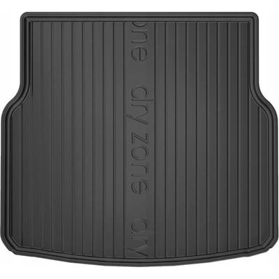 Dry Zone Kofferbakmat - Geschikt voor Mercedes-Benz C-Klasse S204 Stationwagen (2007-2014) - Perfecte Pasvorm - TPE Rubber - 4 cm Hoge Rand - Geurloos - Zwart
