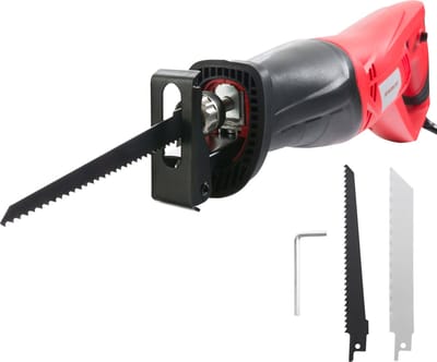 AREBOS Reciprozaag Reciprozaagmachine Universal Zaag 750 W 50 Hz Rood Sabel Zag