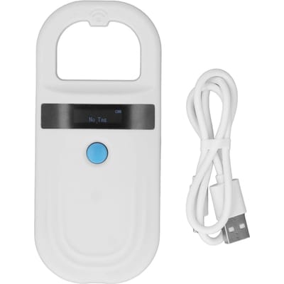 Huisdier Microchip Scanner Lezer 134.2KHz 125KHz Oplaadbaar 15 Cijfers Huisdier ID Scanner met Display