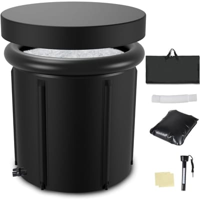 VH Supplies® Ijsbad - Opblaasbaar Zitbad - Ice Bath - Dompelbad - 80L x 78H cm
