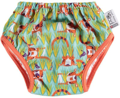 Trainingsbroekje Tijgers - Oranje/Groen - Small - circa 10/11 kg - Close