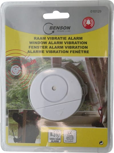 Benson Alarm Vibratie Melder - Glasbreuk Melder