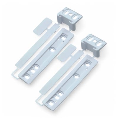 Fixem Deurgeleider Set - Sleepgeleider Koelkast Keukendeur - Set 2 Stuks - Geschikt voor AEG Electrolux IKEA Whirlpool Zanussi - Alternatief voor 4055372405 en meer - Makkelijk te monteren