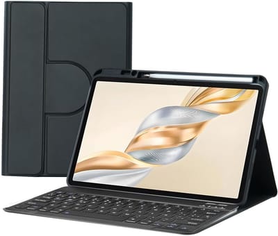 Namajunas - Tablet toetsenbord - Toetsenbordhoesgeschikt voor iPad Air 11 & iPad Air5/Air4 - Multi-Touch Trackpad - Pen Houder - Case - Zwart