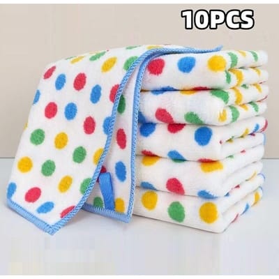 10 STUKS Microvezel Reinigingsdoek Verdikte Vaatdoeken Hoog Absorberend Schuurmiddel Keuken Afwassen Vaatdoeken Huishoudelijke Poetsdoeken