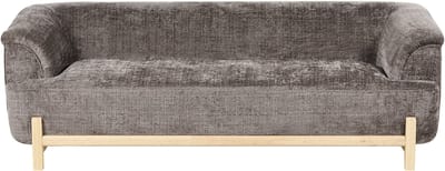 ALNOR - Driezitsbank - Bruin - Chenille