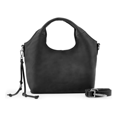 FREDsBRUDER Leren handtas schoudertas Stay With Me Handbag Black zwart