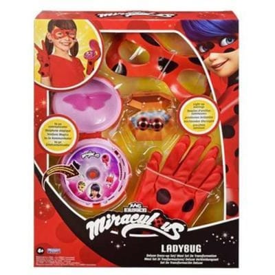 Bandai - wonderbaarlijk lieveheersbeestje - lieveheersbeestje kostuum transformatie Set - Yoyo telefoon masker handschoenen lichtgevende oorbellen - wonderbaarlijke accessoires Set - speelgoed voor kinderen van 4 jaar oud en + - P50619