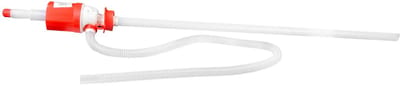 GEKO Handmatige hevelpomp - corrosiebestendig - voor 60-205L vaten - 10 L/min - 1350 mm slang