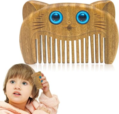 Houten Kam voor Vrouwen, Compacte Reisborstel voor Recht Haar, Ideaal voor Meisjes en Dames, Handzaam en Lichtgewicht