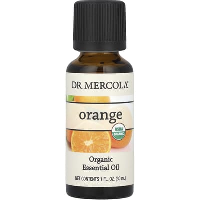 Dr. Mercola, Organic Essential Oil, Orange, 30 Ml (1 Fl Oz)