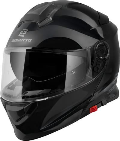 Bogotto H271 Zwart Systeemhelm - Helm