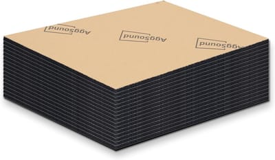 Isolatiepanelen set van 39 stuks, 4mm dik, 40x33cm zelfklevende auto-isolatie matten voor geluids- en temperatuurbeheersing (5,11㎡)