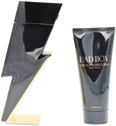 Carolina Herrera Set Bad Boy Edt 100ml Gel 100ml All Over Wash 100ml@