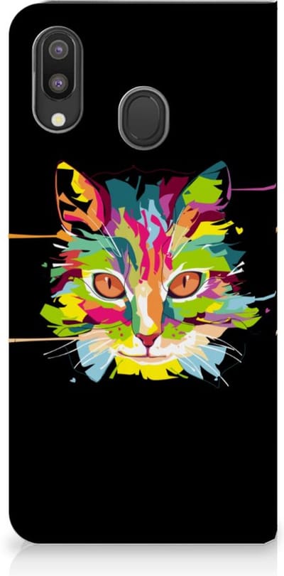 Samsung Galaxy M20 Magnet Case Cat Color