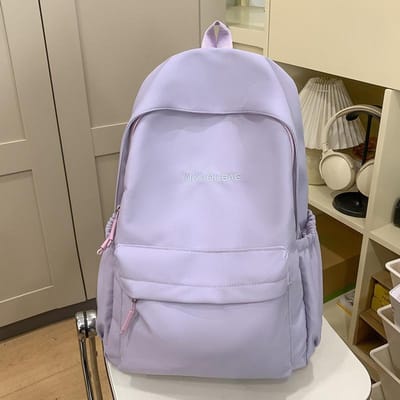 Nieuwe Basisschool Leerling Schooltas voor Meisjes Middelbare School Leerlingen met Hoge Looks Letter Rugzak white