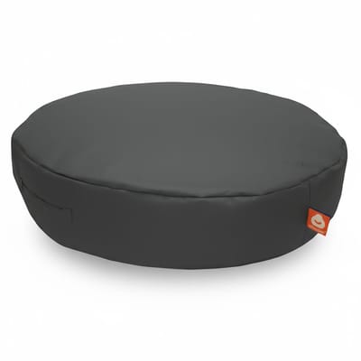 Whoober ronde zitzak Ibiza L outdoor antraciet - Wasbaar - Voor binnen en buiten