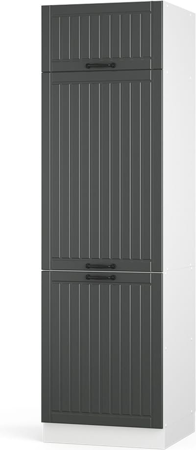 Vicco Fame-Line Koelkast ombouwkast – 60 cm Antraciet landhuis