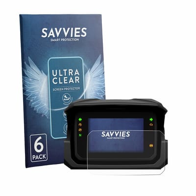 Savvies - Screenprotector voor Honda NC750X 2025-2026 5" - Folie Beschermfolie transparant 6 Stuks