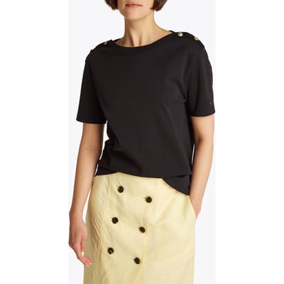 Tommy Hilfiger  Standard Fit T-shirt Black Taglia: XS | Magliette intime Outlet | Donna | Nero