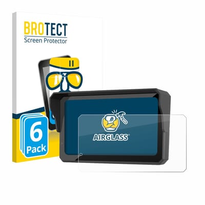 Screenprotector 6 Stuks voor Carpuride W602S Pro Beschermglas transparant