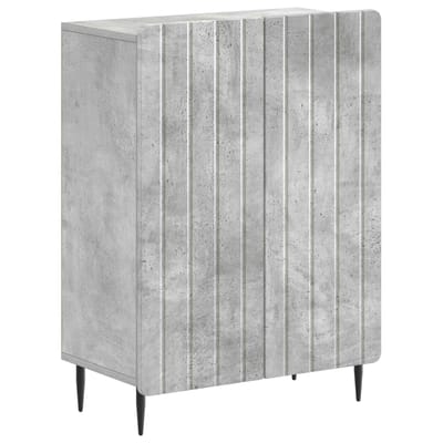 vidaXL - Badkamer - Opbergkast - ZWOLLE - Betongrijs - 59,5 - x - 31 - x - 79,5 - cm