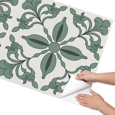 Coloray Meubel Wrap Folie - Groente Meubelfolie - 75x150 cm - Meubel Wrap Folie Bloemenpatroon - Plakfolie Meubels - Boho Meubelfolie - Decoratiefolie Zelfklevend - Slaapkamer decoratie - Achtergronden en patronen