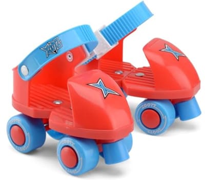 Beginner Rolschaatsen voor Kinderen, Verstelbare Vierwielige Rolschaatsen voor Jongens en Meisjes