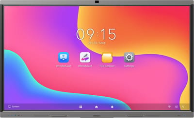 Horizon ID75HZA3B1/C Interactive Display 75 Inch – 4K Ultra HD – Touchscreen – Android 13 – 48 MP Camera – Webcamfunctie – Geïntegreerde Speakers – Interactief Whiteboard