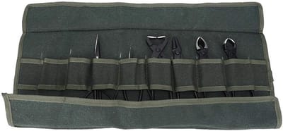 Complete Bonsai Gereedschapsset van 7 Stukken - RVS Scharen, Draadknippers en Tuingereedschap met Roller Bag voor Perfecte Bonsai Verzorging