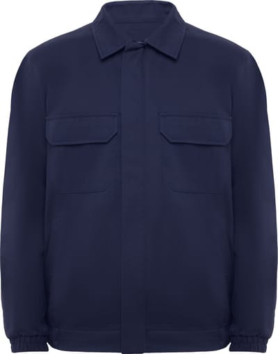 Donker Blauw vlamvertragend Jas model Cruiser met lange mouwen size XL