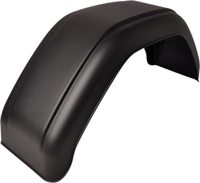 Saris/Henra kunststof spatbord 14 inch - 750x220x330 mm - omtrek 1120 mm - geschikt voor Saris/Henra bakwagens