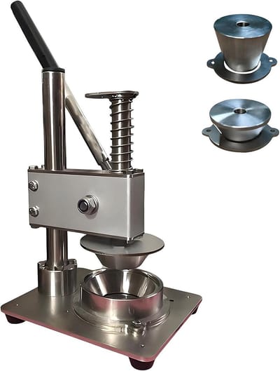 Eiertaart Persmachine - Tarte Vorm Tool - Bakken Gebak - Roestvrij Staal - Niet gespecificeerd - Zilver