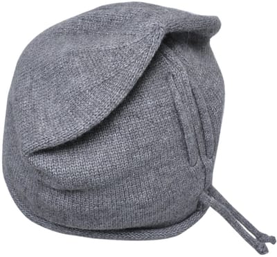 longziming -Grijze Wintermuts met Trekkoord – Stijlvolle Losvallende Pullover Hat – Dun Gebreid, Warm en Comfortabel voor Dames en Heren