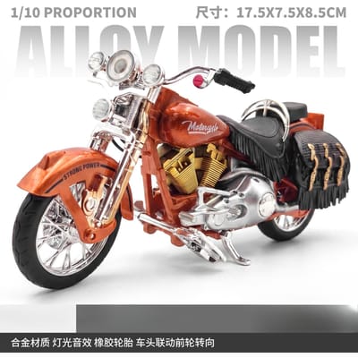 1:10 Legering Motorfiets Model Simulatie Metalen Speelgoed Straatmotorfiets Model Kindercadeau