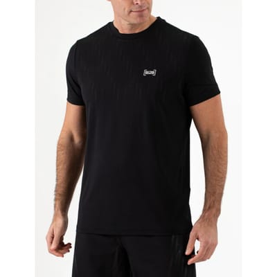Sjeng Sports NIKOHL - Maat: M Black - Tennis Shirt Mannen - Sportshirt - Single Jersey