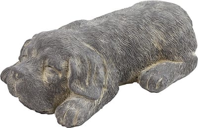 Countryfield - Slapende hond Bello S antraciet-L23B10,5H6,5CM