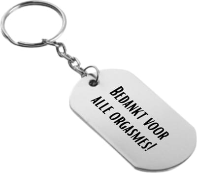 Akyol - bedankt voor alle orgasmes! sleutelhanger - Liefde - mensen die liefde willen delen naar iemand - valentijnsdag - cadeautje - verjaardagscadeau - verjaardag - cadeau voor vriendin/vriend - cadeau - kado - geschenk - gift -