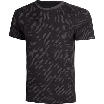 NEO Feel the Vybe AOP Hardloopshirt Heren-zwart
