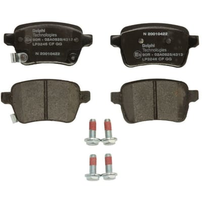 Remblokset DELPHI LP3246, achter