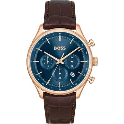 Hugo Boss - Heren Horloge Gregor - Bruin
