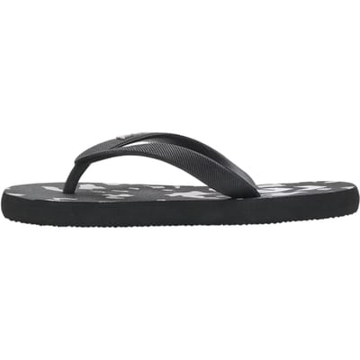 Hummel kinder-teenslippers Jr Zwart/Wit