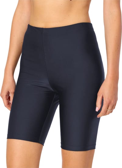 Merry Style MS-MS10-333-SWLE Dames lange Zwembroek - Zwemshorts - Bikinibroekje - Elastische tailleband - Polyamide & Elastaan - Marineblauw (6007) - 36