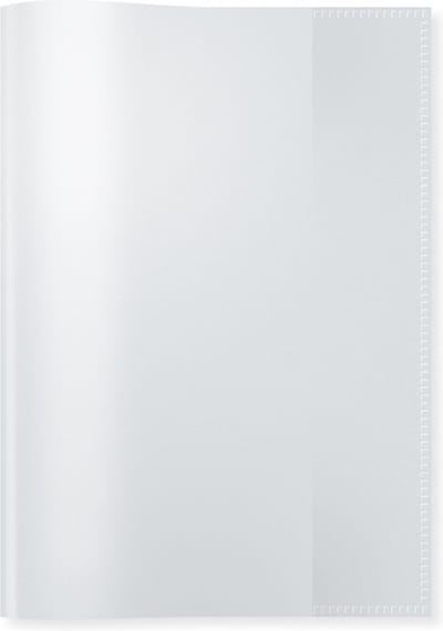 Exercise book cover PP A5 transparent/colourless - Transparent - Polypropylene (PP) - Man/Woman - 148 mm - 210 mm - 1 pc(s)