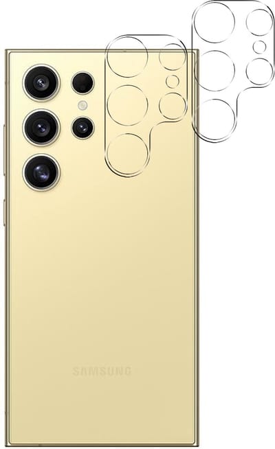 Camera Protector voor Samsung Galaxy S24 Ultra - 2 stuks van glas Transparante glazen